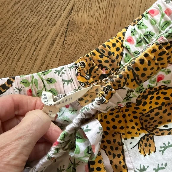 Printfresh Bagheera Pajama Set - Blush Size large top medium shorts - Picture 5 of 10